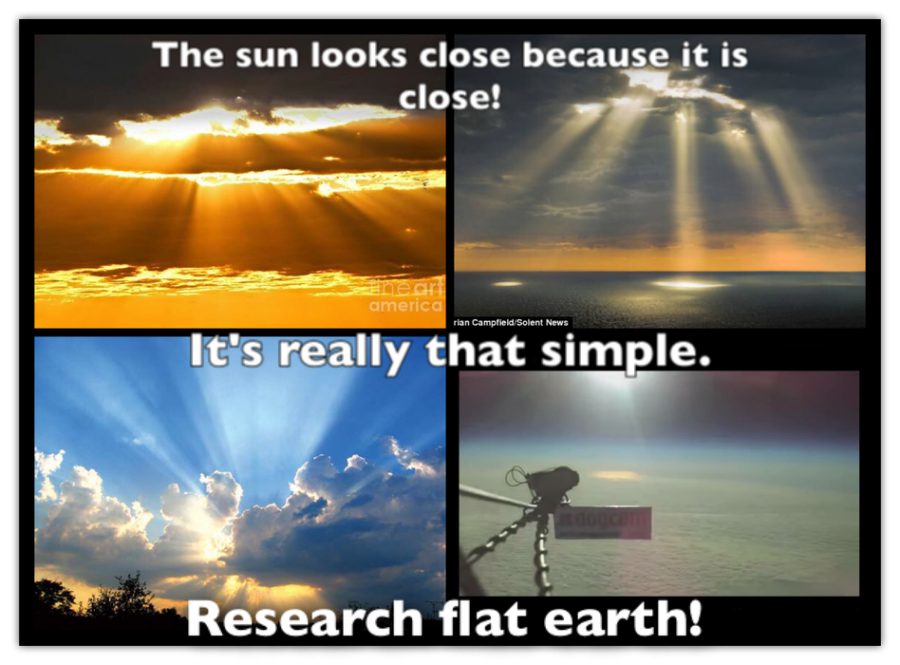 people who think the earth is flat
